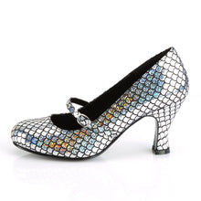 Load image into Gallery viewer, MERMAID-70 Funtasma 3&quot; Silver Hologram Women&#39;s Sexy Shoes