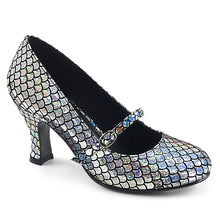 Load image into Gallery viewer, MERMAID-70 Funtasma 3&quot; Silver Hologram Women&#39;s Sexy Shoes