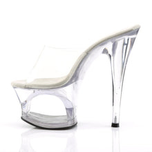 Load image into Gallery viewer, MOON-701 Pleaser 7 Inch Heel Clear Pole Dancing Platforms