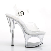 Load image into Gallery viewer, MOON-708MG Pleaser 7 Inch Heel Clear Pole Dancing Platforms