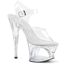 Load image into Gallery viewer, MOON-708MG Pleaser 7 Inch Heel Clear Pole Dancing Platforms