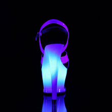 Load image into Gallery viewer, MOON-711MER 7&quot; Heel Blue Shifting Ombre Pole Dancer Shoes