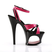 Load image into Gallery viewer, MOON-728 Pleaser 7 Inch Heel Hot Pink Pole Dancing Platforms