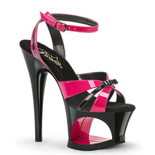 Load image into Gallery viewer, MOON-728 Pleaser 7 Inch Heel Hot Pink Pole Dancing Platforms