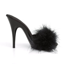 Load image into Gallery viewer, POISE-501F Fabulicious 5 Inch Heel Black Satin Sexy Shoes