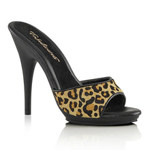 Load image into Gallery viewer, POISE-501FUR Fabulicious 5&quot; Heel Leopard Print Fur Sexy Shoe