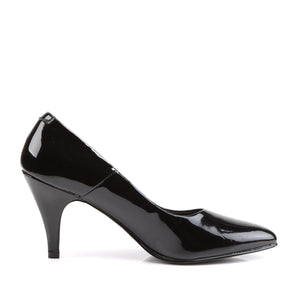 PUMP-420 Funtasma 3 Inch Heel Black Patent Women's Sexy Shoe