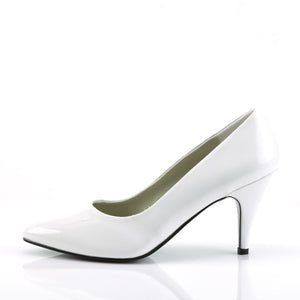 PUMP-420 Funtasma 3 Inch Heel White Patent Women's Sexy Shoe