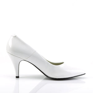 PUMP-420 Funtasma 3 Inch Heel White Patent Women's Sexy Shoe