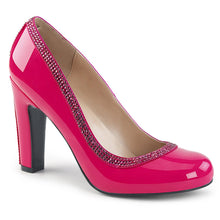 Load image into Gallery viewer, QUEEN-04 Pink Label 4&quot; Heel Hot Pink Patent Fetish Footwear