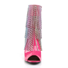 Load image into Gallery viewer, QUEEN-100 Pink Label 4&quot; Heel Hot Pink Patent Fetish Footwear