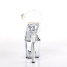 Load image into Gallery viewer, RADIANT-708 Pleaser 7 Inch Heel Clear Pole Dancing Platforms