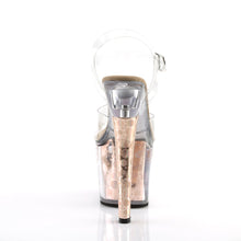 Load image into Gallery viewer, RADIANT-708BHG Pleaser 7&quot; Heel Clear Bronze Strippers Shoes