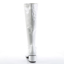 Load image into Gallery viewer, RETRO-300 Funtasma 2 Inch Heel White Patent Women&#39;s Boots