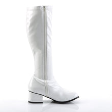 Load image into Gallery viewer, RETRO-300 Funtasma 2 Inch Heel White Patent Women&#39;s Boots