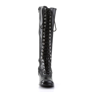 RETRO-302 Funtasma 2" Heel Black Stretch Matt Women's Boots