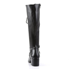 Load image into Gallery viewer, RETRO-302 Funtasma 2&quot; Heel Black Stretch Matt Women&#39;s Boots