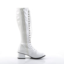 Load image into Gallery viewer, RETRO-302 Funtasma 2 Inch Heel White Patent Women&#39;s Boots