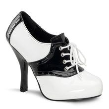 Load image into Gallery viewer, SADDLE-48 Funtasma 4.5&quot; Heel Black and White Women Sexy Shoe