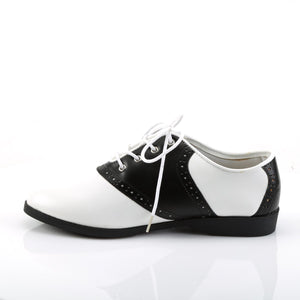 SADDLE-50 Funtasma Black and White Women's Sexy Shoes