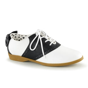 SADDLE-53 Funtasma Black and White Women's Sexy Shoes