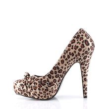 Load image into Gallery viewer, SAFARI-06 Sexy 5&quot; Tan Leopard Print Retro Glamour Platforms