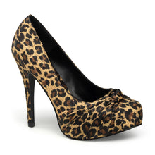 Load image into Gallery viewer, SAFARI-06 Sexy 5&quot; Tan Leopard Print Retro Glamour Platforms