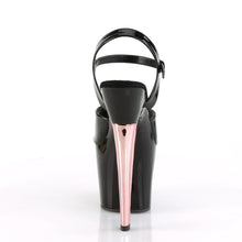 Load image into Gallery viewer, SCALLOP-709CH Pleaser 7&quot; Heel Black Pole Dancing Platforms