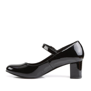 SCHOOLGIRL-50 Funtasma 2 Inch Heel Black Patent Sexy Shoes