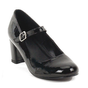 SCHOOLGIRL-50 Funtasma 2 Inch Heel Black Patent Sexy Shoes