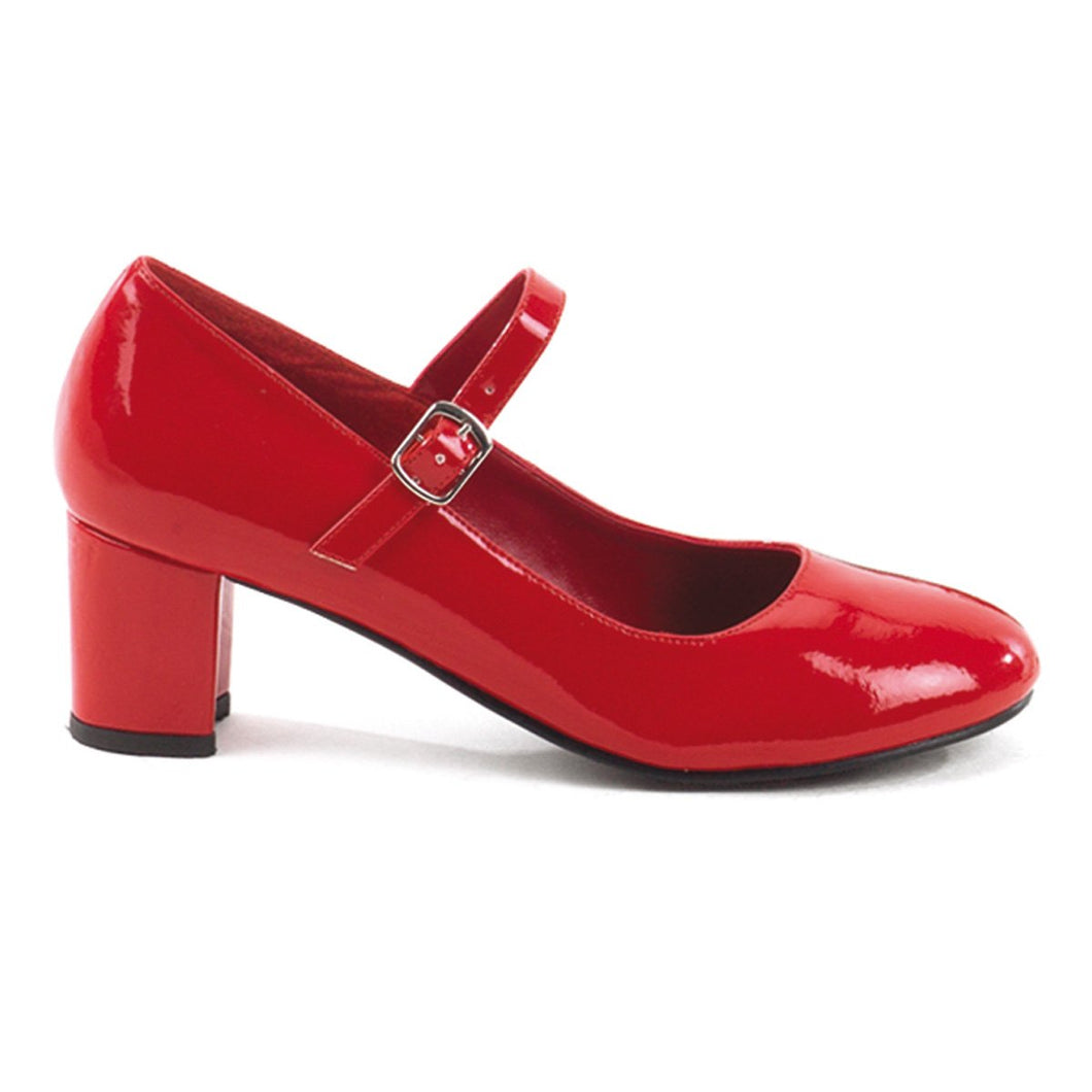 SCHOOLGIRL-50 Funtasma 2 Inch Heel Red Women's Sexy Shoes