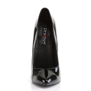 SCREAM-01 Devious Fetish 6" Heel Black Patent Erotic Shoes