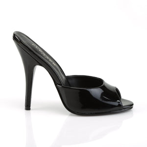 SEDUCE-101 Pink Label 5" Heel Black Patent Fetish Footwear