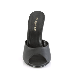 SEDUCE-101 Pleaser 5" Heel Black Fetish Footwear