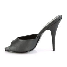 Load image into Gallery viewer, SEDUCE-101 Pleaser 5&quot; Heel Black Fetish Footwear