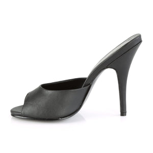 SEDUCE-101 Pleaser 5" Heel Black Fetish Footwear