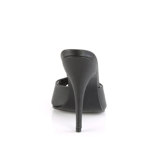 SEDUCE-101 Pleaser 5" Heel Black Fetish Footwear