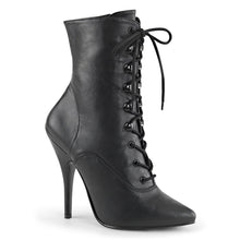 Load image into Gallery viewer, SEDUCE-1020 Pleaser 5 Inch Heel Black Fetish Footwear