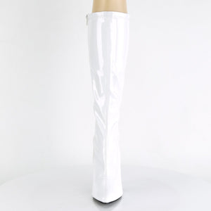 SEDUCE-2000 Pleaser 5 Inch Heel White Patent Fetish Footwear