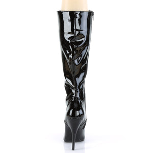 SEDUCE-2020 Pleaser 5 Inch Heel Black Patent Fetish Footwear