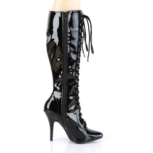 SEDUCE-2020 Pleaser 5 Inch Heel Black Patent Fetish Footwear