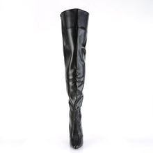 Load image into Gallery viewer, SEDUCE-3010 Pleaser Thigh Boots 5&quot; Heel Black Fetish Shoes