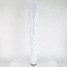 Load image into Gallery viewer, SEDUCE-3010 Thigh Boots 5&quot; Heel White Patent Fetish Footwear