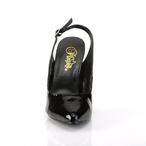 SEDUCE-317 Pleaser Shoe 5" Heel Black Patent Fetish Footwear