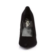 Load image into Gallery viewer, SEDUCE-420 Sexy Shoes 5&quot; Heel Black Velvet Fetish Footwear