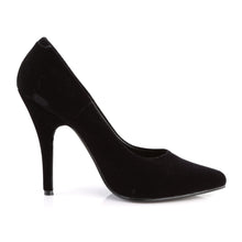 Load image into Gallery viewer, SEDUCE-420 Sexy Shoes 5&quot; Heel Black Velvet Fetish Footwear