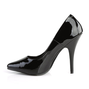 SEDUCE-420 Sexy Shoes 5" Heel Black Patent Fetish Footwear