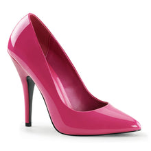 Load image into Gallery viewer, SEDUCE-420 Sexy Shoe 5&quot; Heel Hot Pink Patent Fetish Footwear