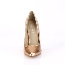 Load image into Gallery viewer, SEDUCE-420 Sexy Shoe 5&quot; Heel Rose Gold Metallic Fetish Shoe