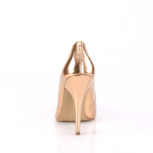 Load image into Gallery viewer, SEDUCE-420 Sexy Shoe 5&quot; Heel Rose Gold Metallic Fetish Shoe